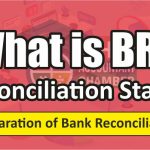 BRS (Bank Reconciliation Statement)