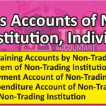 1. What is Accounts of Non-Trading Institution, Individuals